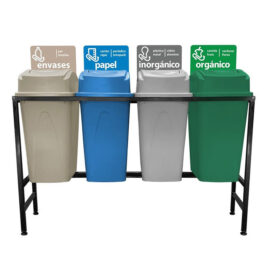 Contenedores de Reciclaje por Colores